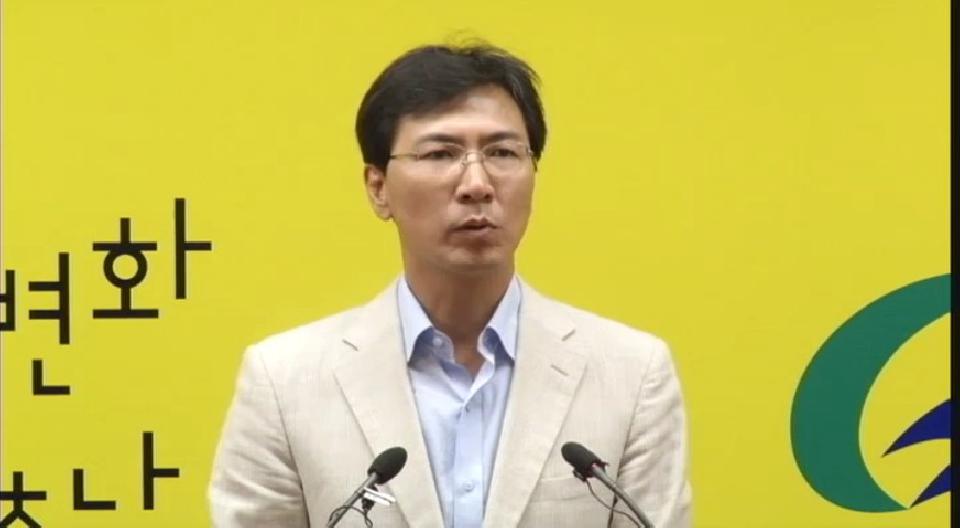 2011년 9월 6일 정무부지사 인선관련 안희정 지사 기자회견