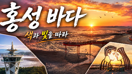 색과 빛으로 만난 홍성 바다
